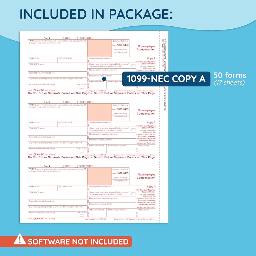 その他 NEC 1099 forms: Simplify E-Filing & Ensure Tax Compliance